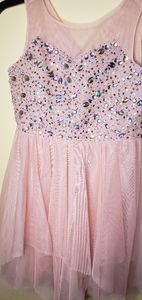 Formal pink dress size 8 girls